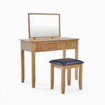 Bexley Dressing Table - Dressing Table Set Oak