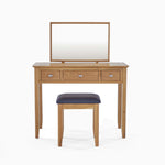 Bexley Dressing Table - Dressing Table Set Oak