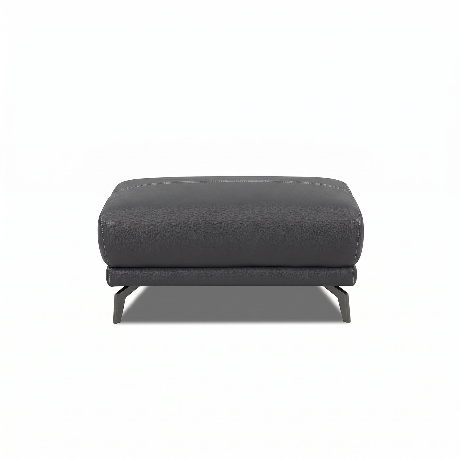 Reno Rectangular Footstool - Rectangular Footstool A Cat 20S Sterling Home 10 BXS-058E SHALE