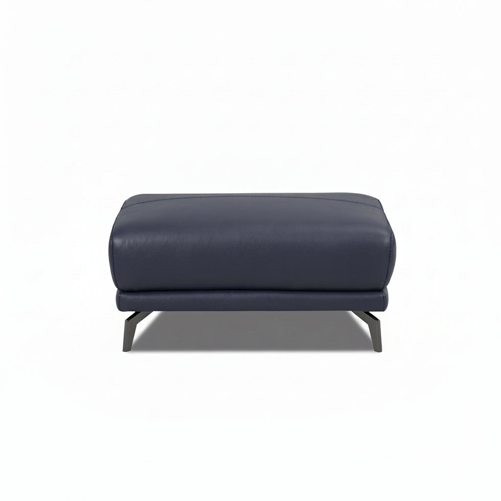 Reno Rectangular Footstool - Rectangular Footstool A Cat 20S Sterling Home 6 BXS-036C NAVY