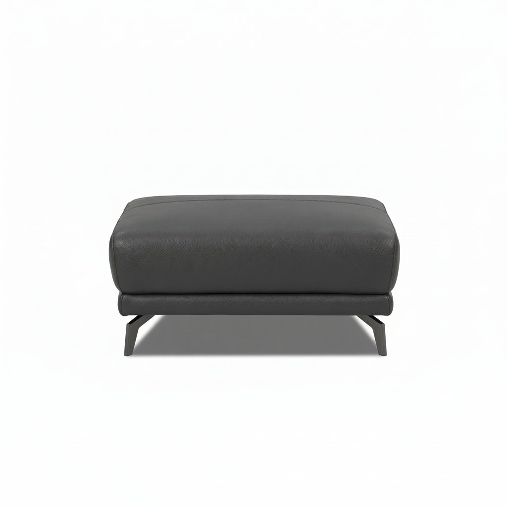 Reno Rectangular Footstool - Rectangular Footstool A Cat 20S Sterling Home 8 BXS-023C BLACK
