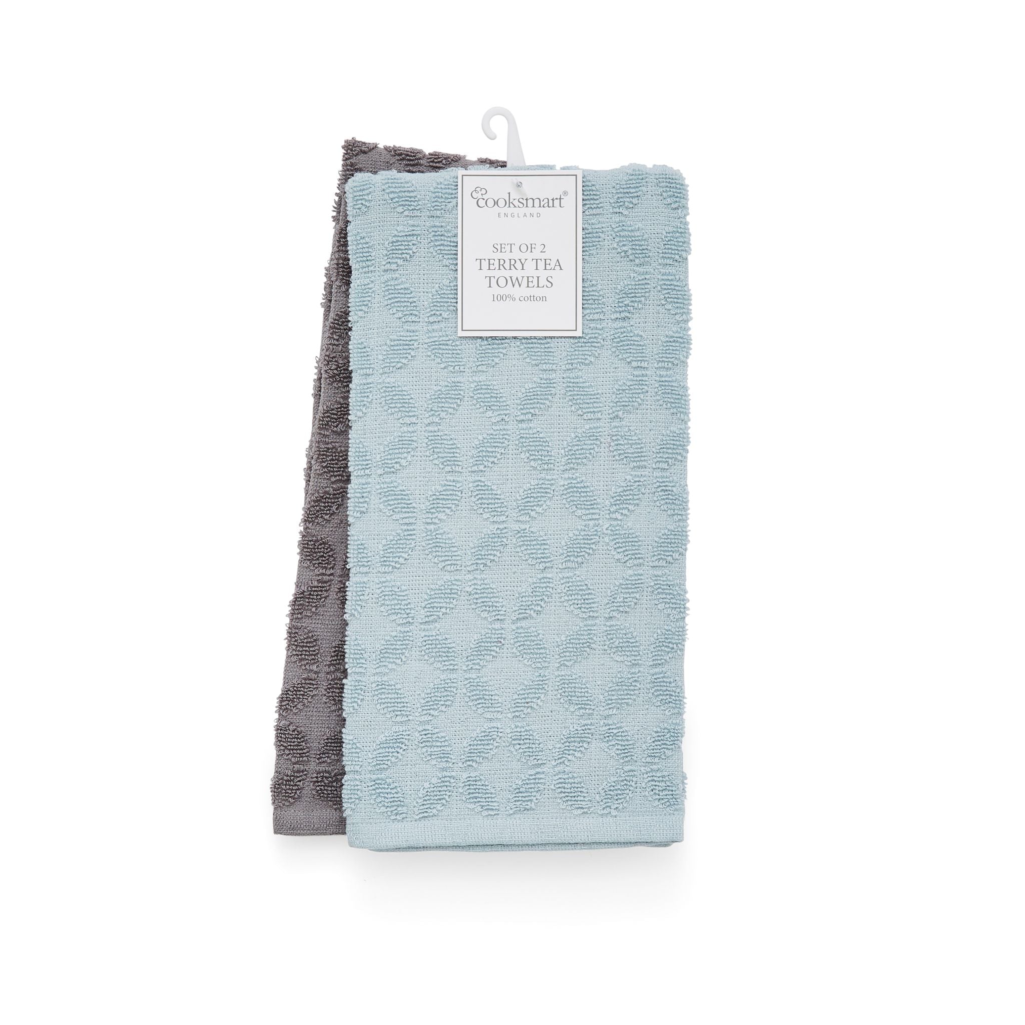 Terry Tea Towel Pack Of 2 Retro - 2 Pack Terry Tea Towel - Retro Sterling Home 2