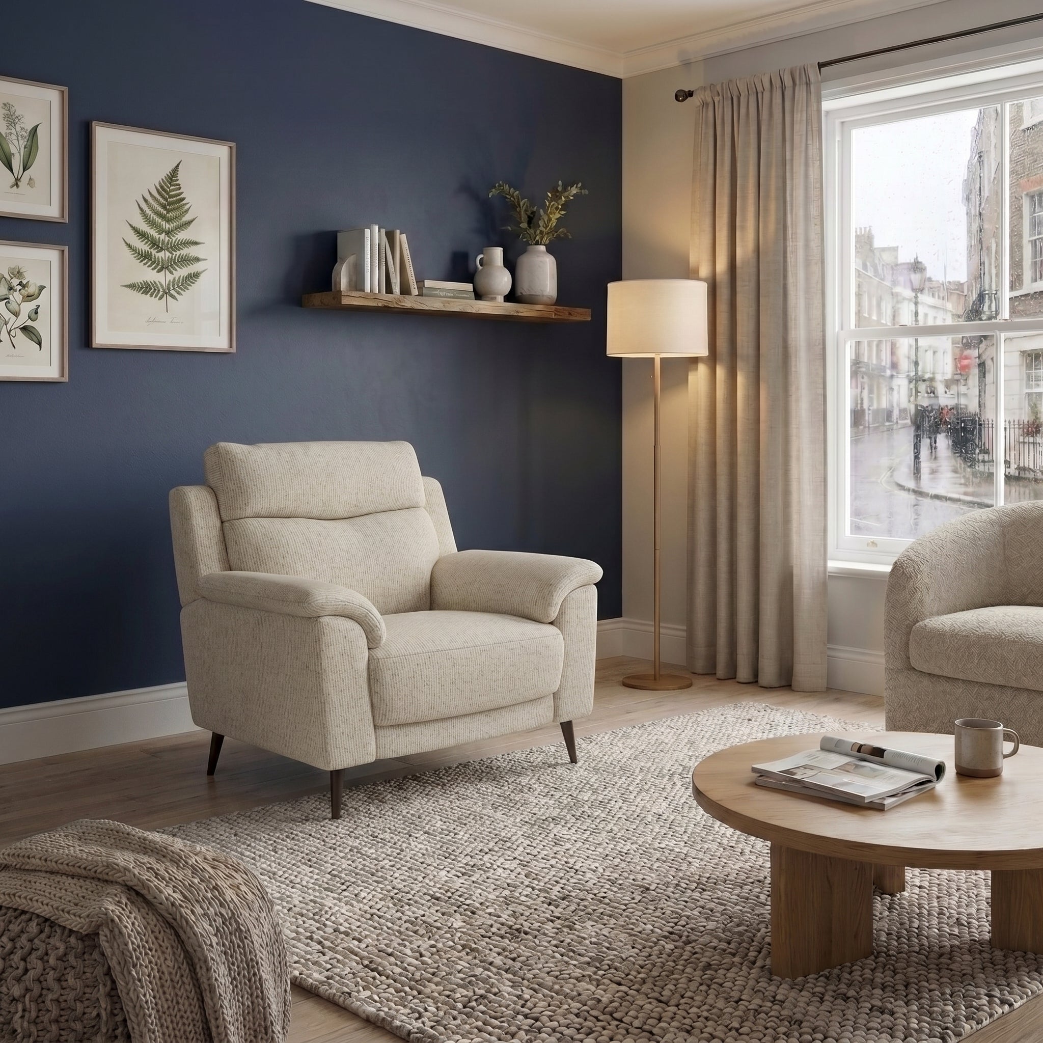 Revel Armchair - Armchair Fabric Sterling Home 2