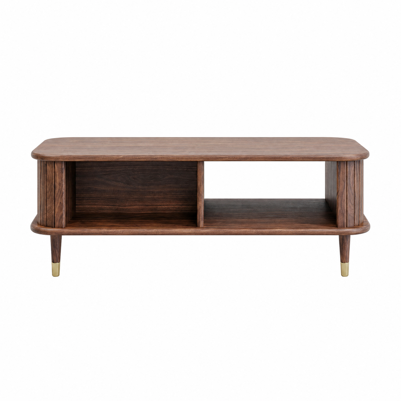 Rise Rectangular Coffee Table Walnut - Rectangular Coffee Table Walnut