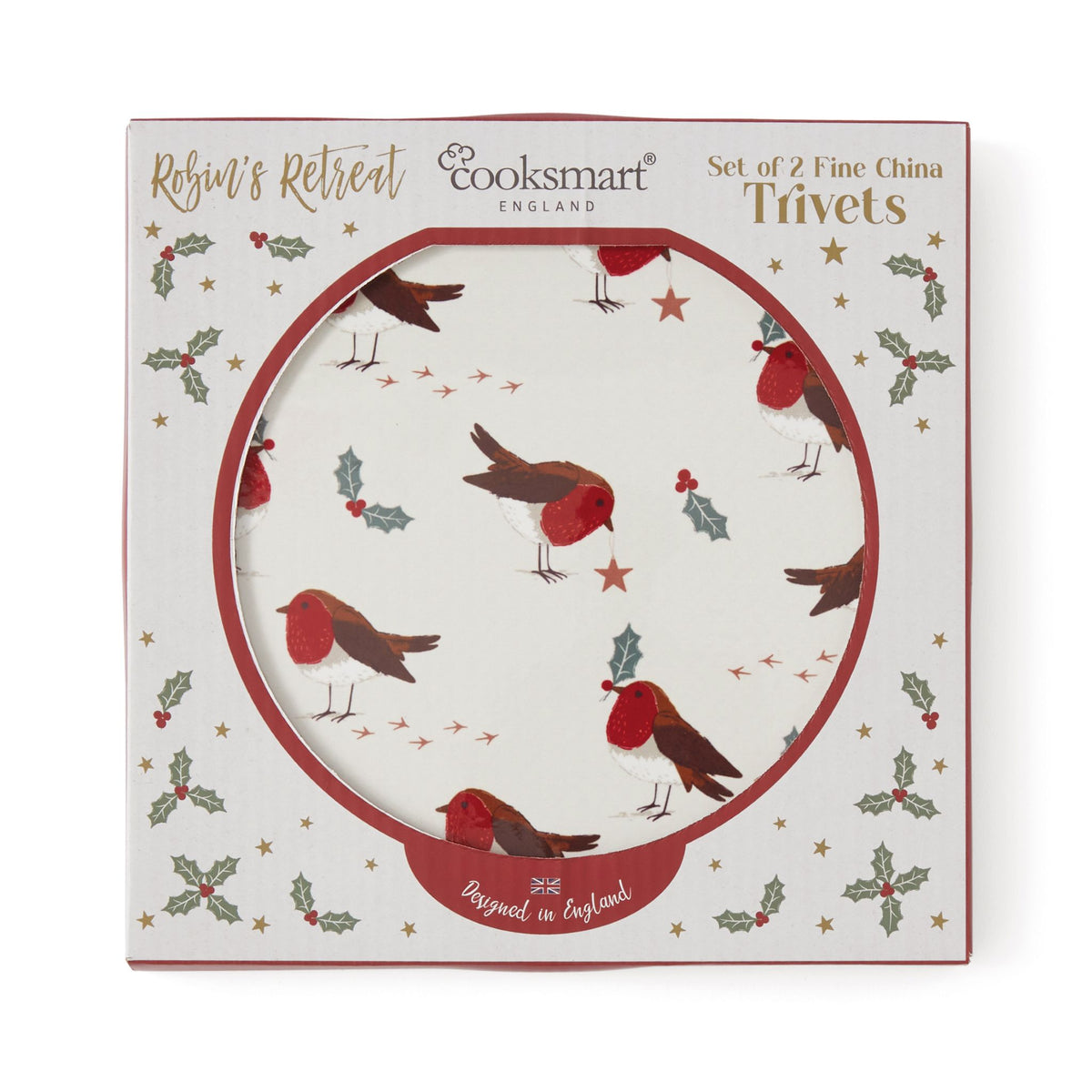 Robin Retreat Trivets Set of 2 - Robin Retreat Trivets Set of 2 Sterling Home 2