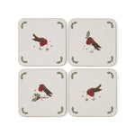 Robin Retreat Coasters Set of 4 - Robin Retreat Coasters Set of 4 Sterling Home 3