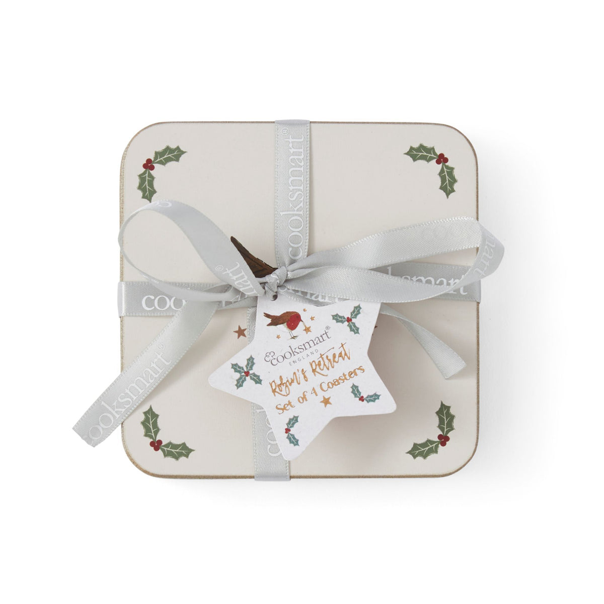 Robin Retreat Coasters Set of 4 - Robin Retreat Coasters Set of 4 Sterling Home 2