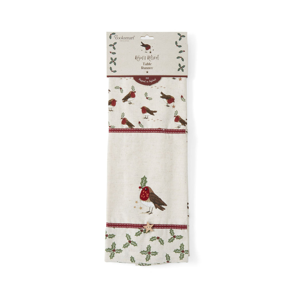 Robin Retreat Table Runner - Robin Retreat Table Runner Sterling Home 2