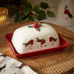 Robin Retreat Butter Dish - Robin Retreat Butter Dish Sterling Home 1