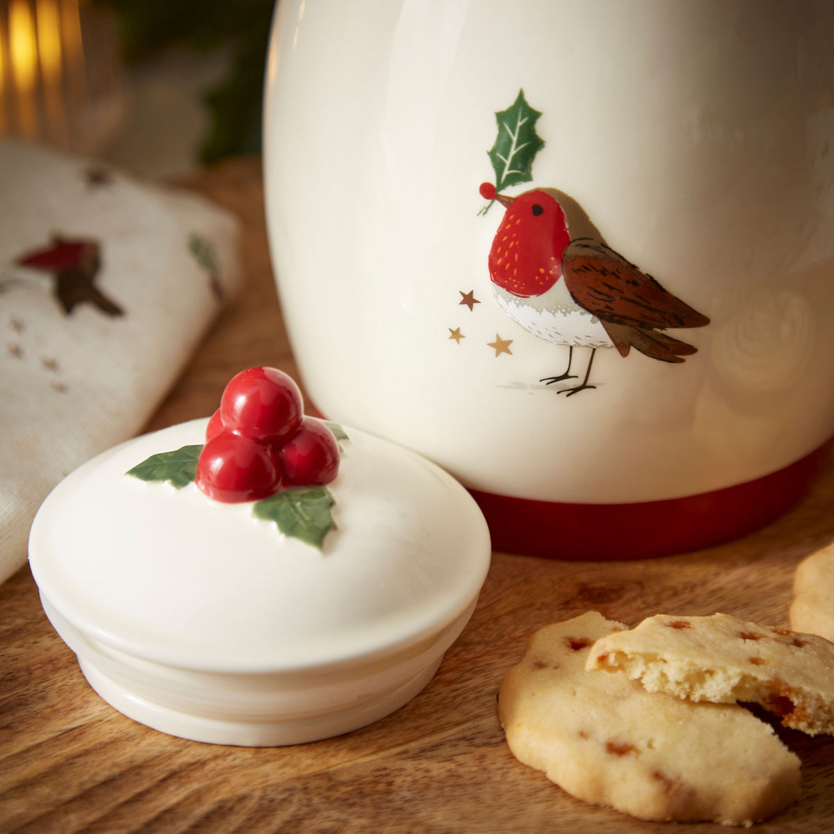 Robin Retreat Canister/Cookie Jar - Robin Retreat Canister/Cookie Jar Sterling Home 2