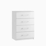 Roma Midi 4 Drawer Cabinet - 4 Drawer Midi Chest Sterling Home 1