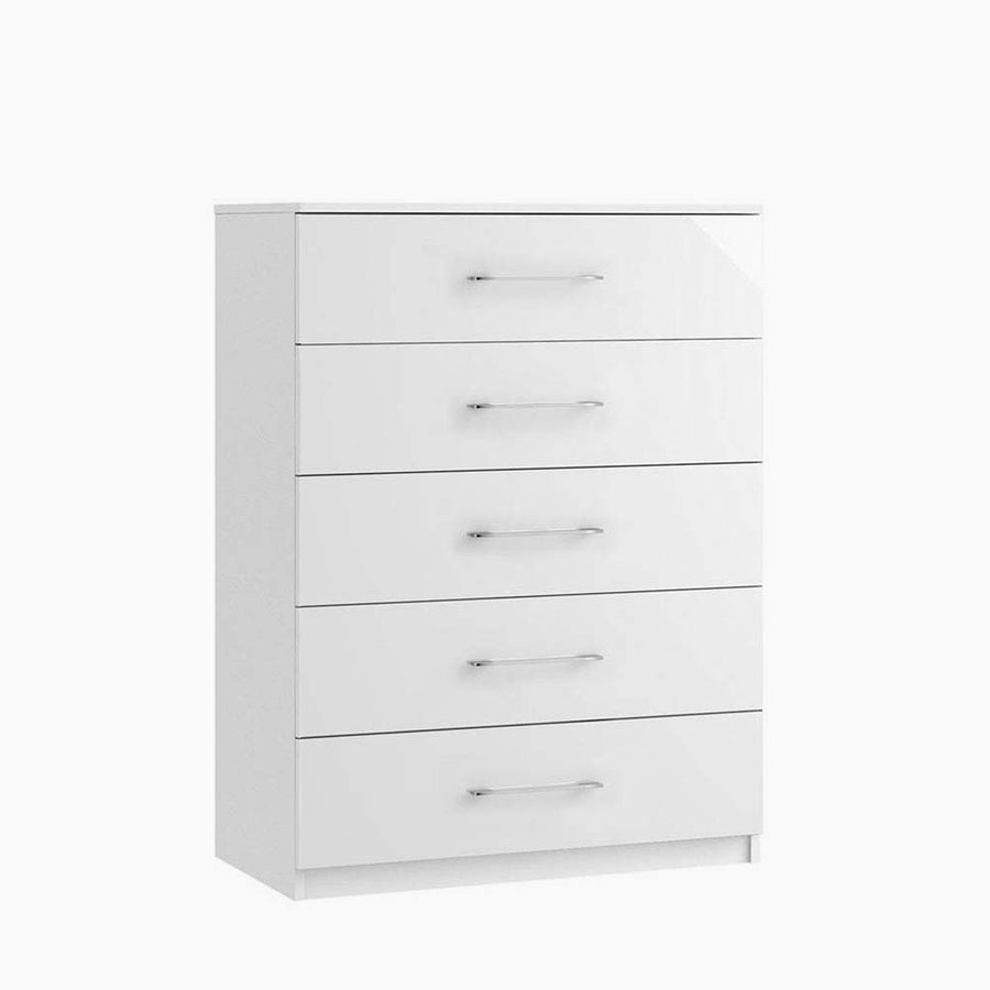 Roma 5 Drawer Cabinet - 5 Drawer Chest - Wooden Sterling Home 1