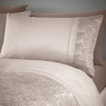 Rouen Pink Duvet Set - Rouen King Duvet Set Blush Sterling Home 3