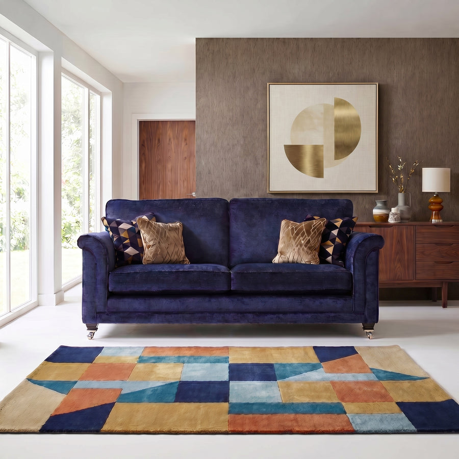 Rutland 4 Seater Sofa - Grand Sofa Grade A 4 Seater Sofas Sterling Home 2