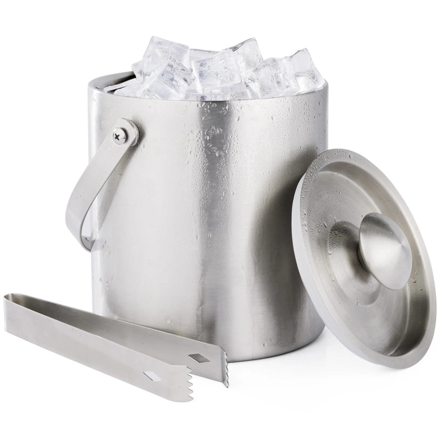 Ice Bucket Silver Set - Ice Bucket Silver Set Sterling Home 1