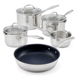 Stellar Profile 5 Piece Saucepan Set