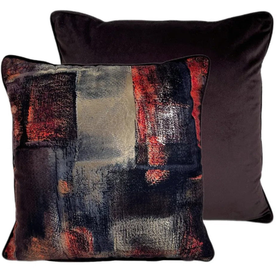 PM Industrial Print Cushion 45CM - PM Industrial Print Cushion 45CM Sterling Home 1