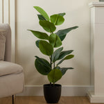 Real Touch Rubber Tree - 85CM Real Touch Rubber Tree Sterling Home 1