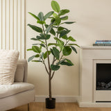 Real Touch Rubber Tree 150CM