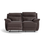 Tranquil 2 Seater Recliner Sofa - 2 Seater Sofa 2 Manual Recliners Fabric - Manual Recliner 2 Seater Sofas Sterling Home 7 BFA-BLJ-946 SILVER GREY