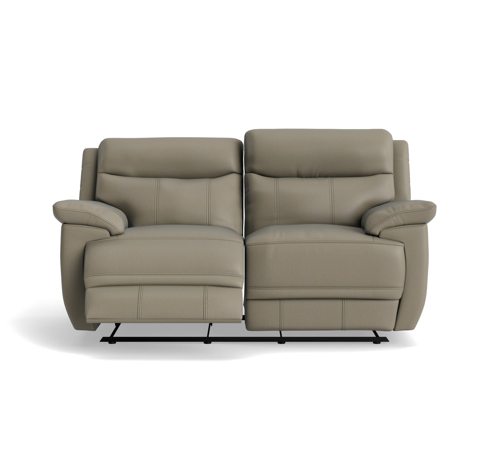 Tranquil 2 Seater Recliner Sofa - 2 Seater 2 Power Recliners Cat BX - Power Recliner with USB 2 Seater Sofas Sterling Home 8 BXS-039C PEBBLE