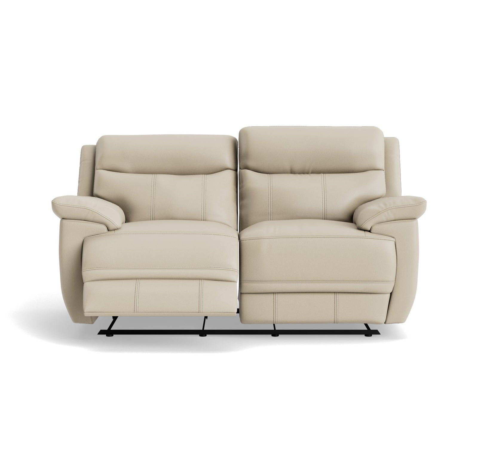 Tranquil 2 Seater Recliner Sofa - 2 Seater 2 Power Recliners Cat BX - Power Recliner with USB 2 Seater Sofas Sterling Home 5 BXS-041E SILVER GREY
