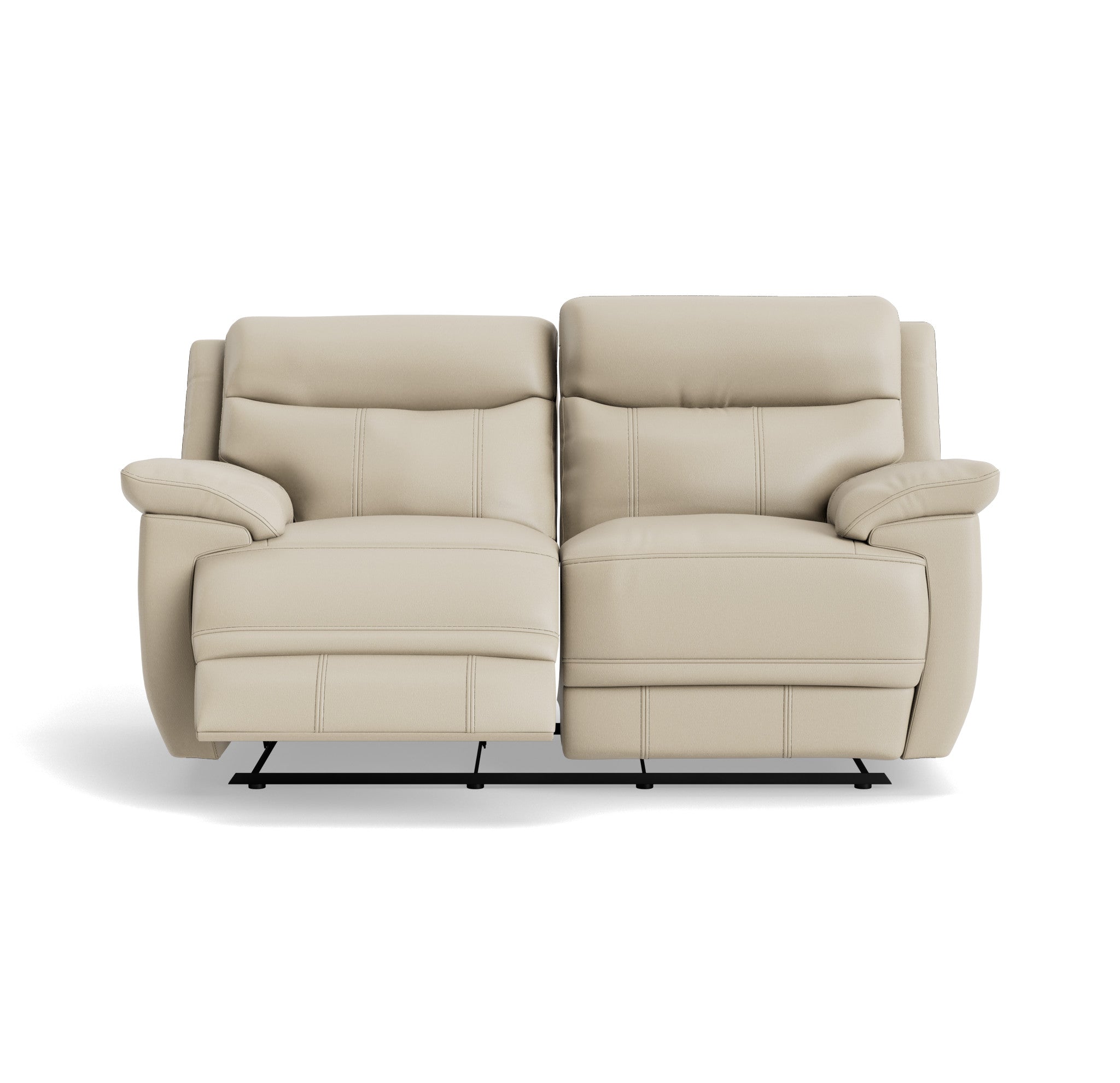 Tranquil 2 Seater Recliner Sofa - 2 Seater 2 Power Recliners Cat BX - Power Recliner with USB 2 Seater Sofas Sterling Home 5 BXS-041E SILVER GREY