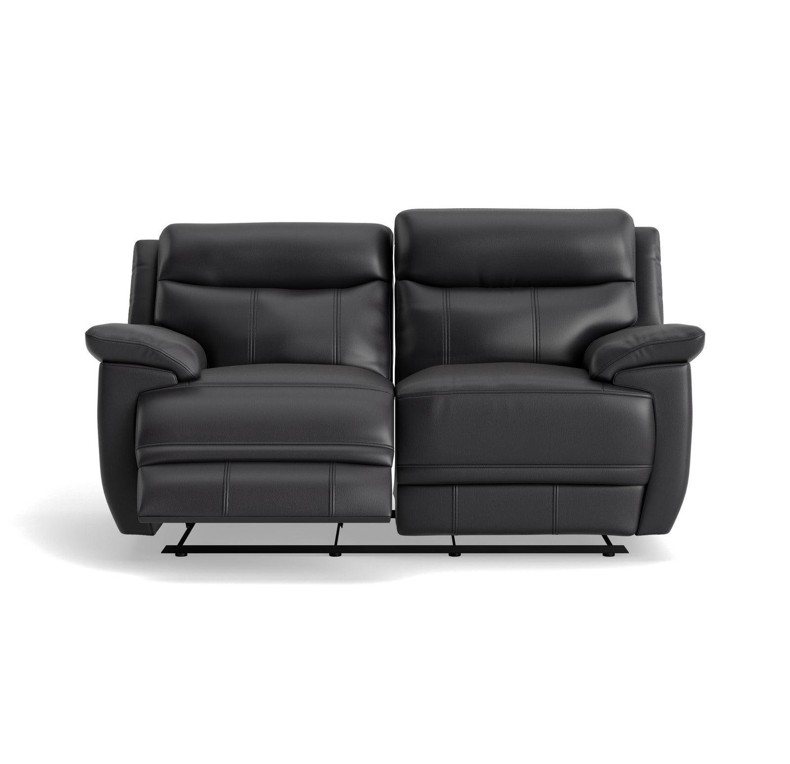 Tranquil 2 Seater Recliner Sofa - 2 Seater 2 Power Recliners Cat BX - Power Recliner with USB 2 Seater Sofas Sterling Home 1 BXS-058E SHALE