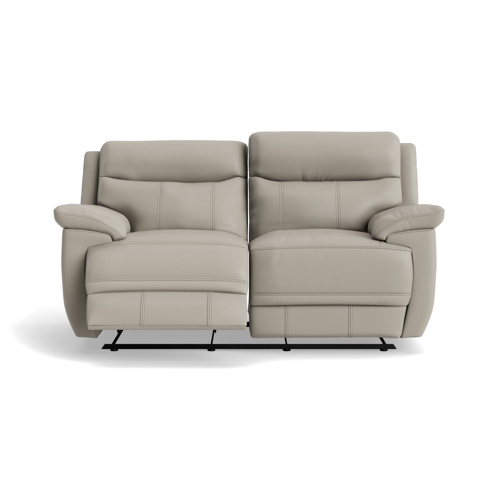 Tranquil 2 Seater Recliner Sofa - 2 Seater 2 Power Recliners Cat BX - Power Recliner with USB 2 Seater Sofas Sterling Home 6 BXS-946B FEATHER GREY
