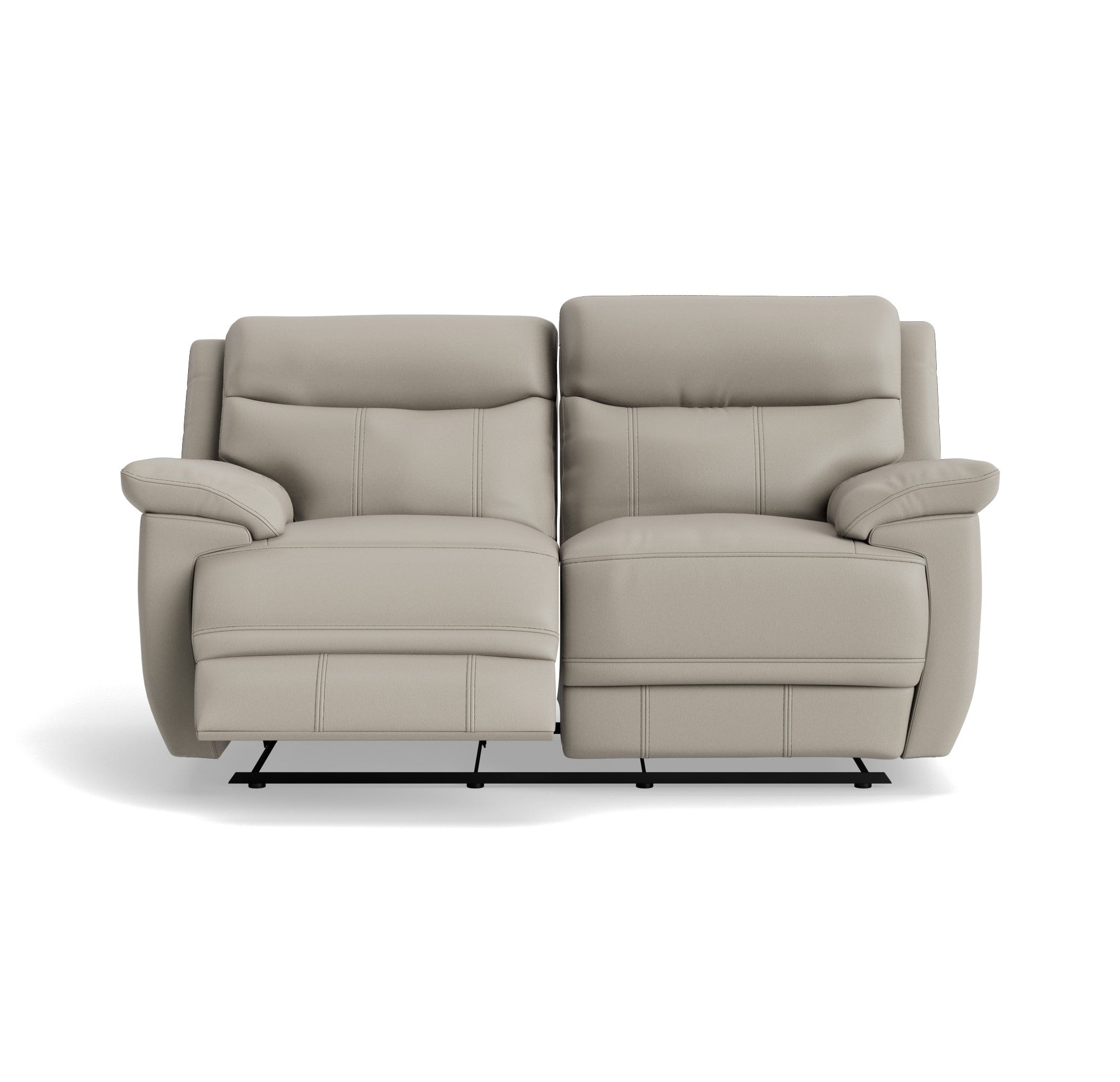 Tranquil 2 Seater Recliner Sofa - 2 Seater 2 Power Recliners Cat BX - Power Recliner with USB 2 Seater Sofas Sterling Home 6 BXS-946B FEATHER GREY