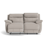 Tranquil 2 Seater Recliner Sofa - 2 Seater Sofa 2 Manual Recliners Fabric - Manual Recliner 2 Seater Sofas Sterling Home 1 BFA-MAD-02 SILVER GREY