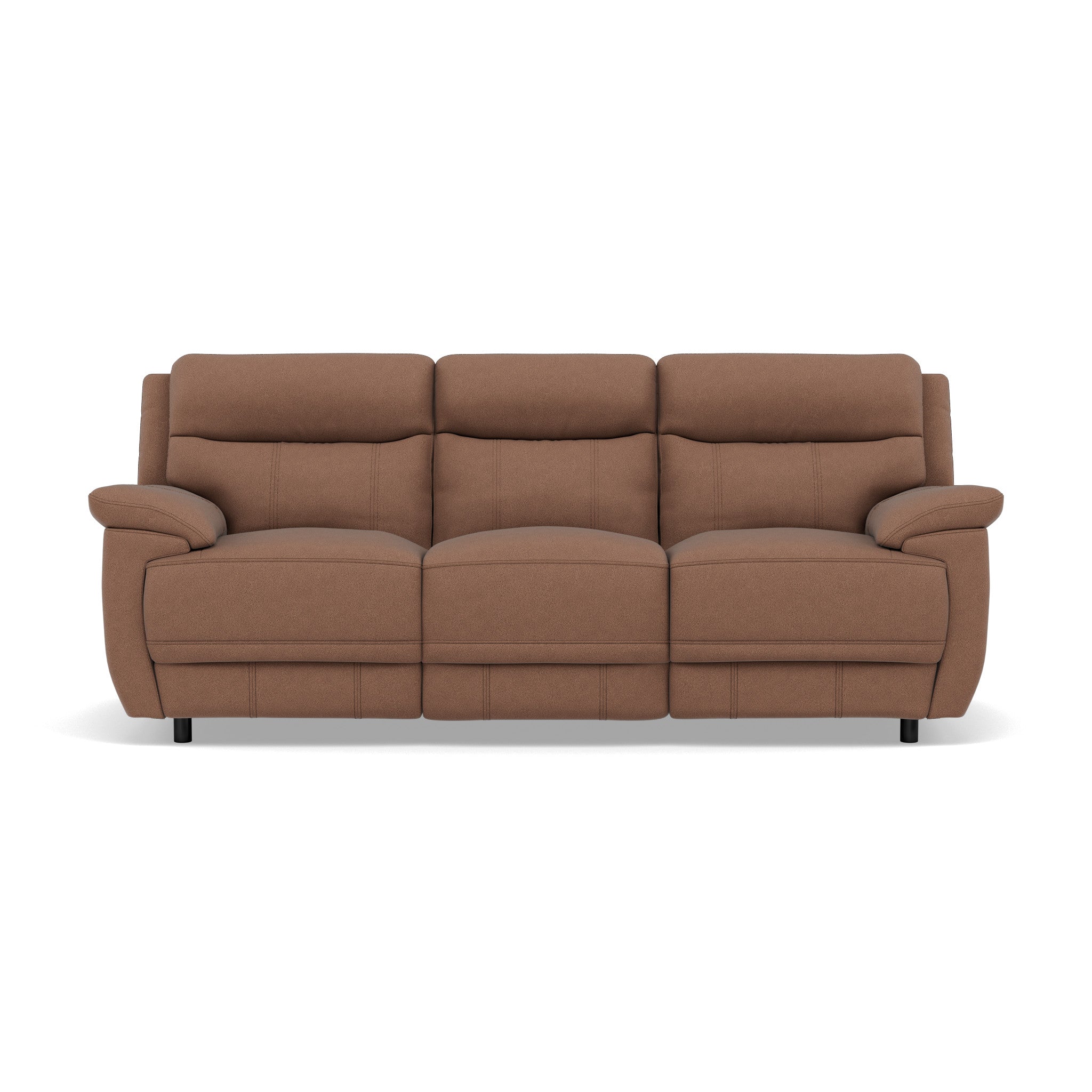 Tranquil 3 Seater Sofa - 3 Seater Sofa Fabric 3 Seater Sofas Sterling Home 1 BFA-BLJ-04 TOBACCO
