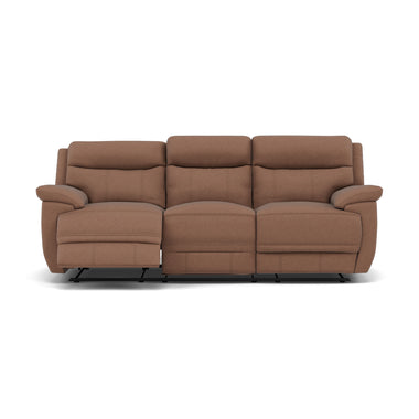 Tranquil 3 Seater Recliner Sofa - 3 Seater Sofa 2 Manual Recliners Fabric - Manual Recliner 3 Seater Sofas Sterling Home 4 BFA-BLJ-04 TOBACCO