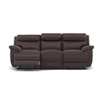 Tranquil 3 Seater Recliner Sofa - 3 Seater Sofa 2 Manual Recliners Fabric - Manual Recliner 3 Seater Sofas Sterling Home 7 BFA-BLJ-946 SILVER GREY