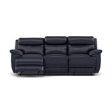 Tranquil 3 Seater Recliner Sofa - 3 Seater Sofa 2 Manual Recliners Cat BX - Manual Recliner 3 Seater Sofas Sterling Home 8 BXS-036C NAVY