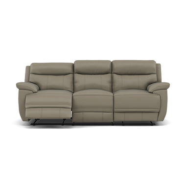 Tranquil 3 Seater Recliner Sofa - 3 Seater Sofa 2 Manual Recliners Cat BX - Manual Recliner 3 Seater Sofas Sterling Home 6 BXS-039C PEBBLE