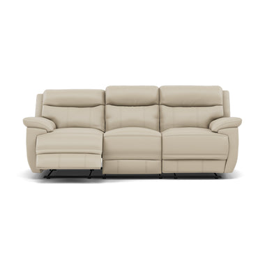 Tranquil 3 Seater Recliner Sofa - 3 Seater Sofa 2 Manual Recliners Cat BX - Manual Recliner 3 Seater Sofas Sterling Home 2 BXS-041E SILVER GREY