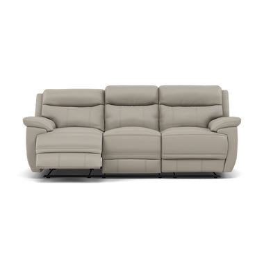 Tranquil 3 Seater Recliner Sofa - 3 Seater Sofa 2 Manual Recliners Cat BX - Manual Recliner 3 Seater Sofas Sterling Home 3 BXS-946B FEATHER GREY