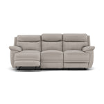 Tranquil 3 Seater Recliner Sofa - 3 Seater Sofa 2 Manual Recliners Fabric - Manual Recliner 3 Seater Sofas Sterling Home 1 BFA-MAD-02 SILVER GREY