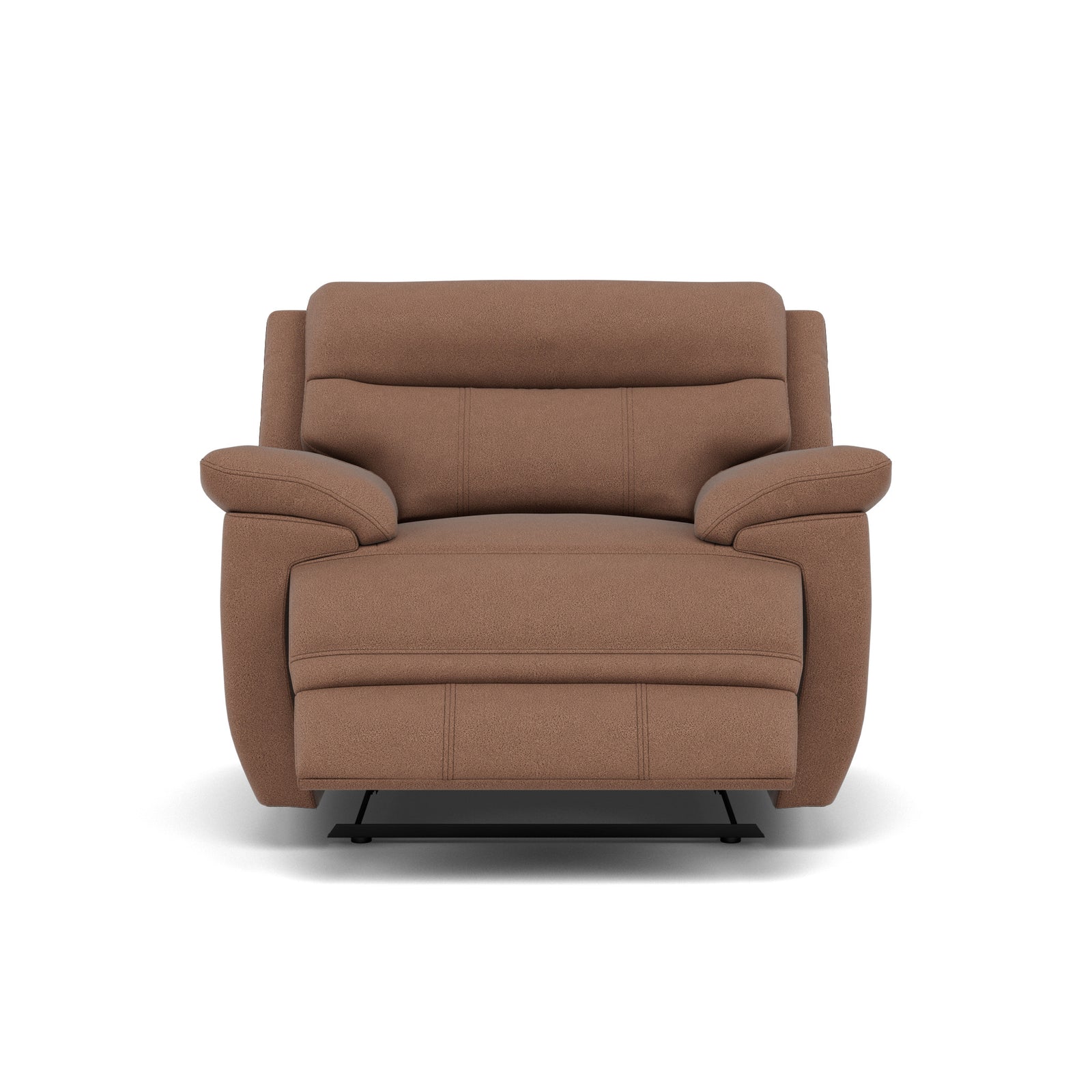 Tranquil Recliner Armchair - Manual Recliner Chair Fabric - Manual Recliner Sterling Home 5 BFA-BLJ-04 TOBACCO