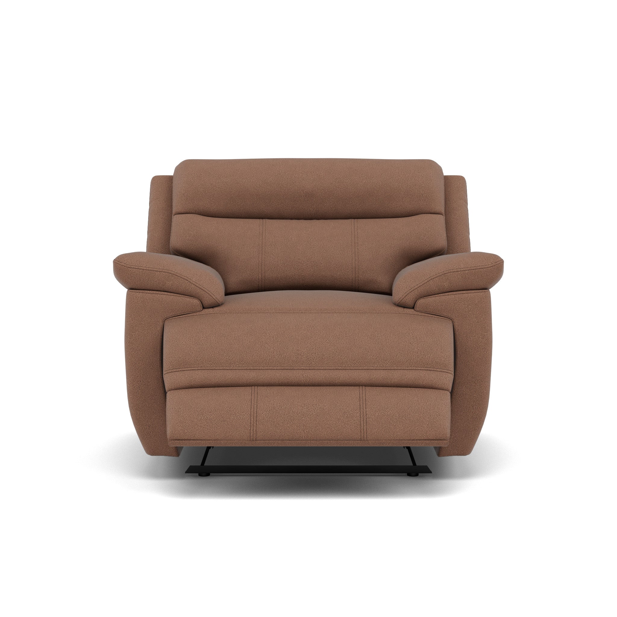 Tranquil Recliner Armchair - Manual Recliner Chair Fabric - Manual Recliner Sterling Home 4 BFA-BLJ-04 TOBACCO
