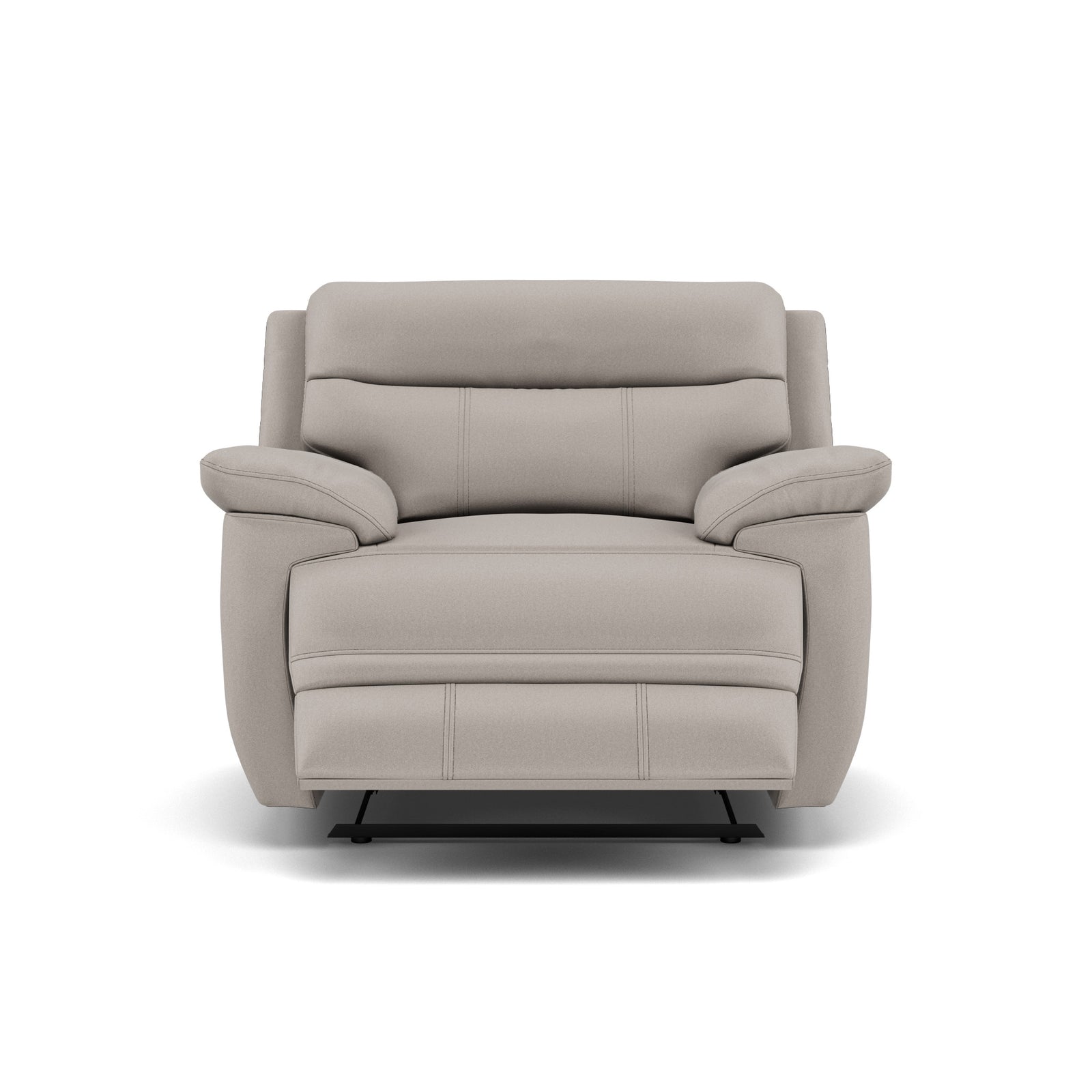 Tranquil Recliner Armchair - Manual Recliner Chair Fabric - Manual Recliner Sterling Home 1 BFA-MAD-02 SILVER GREY