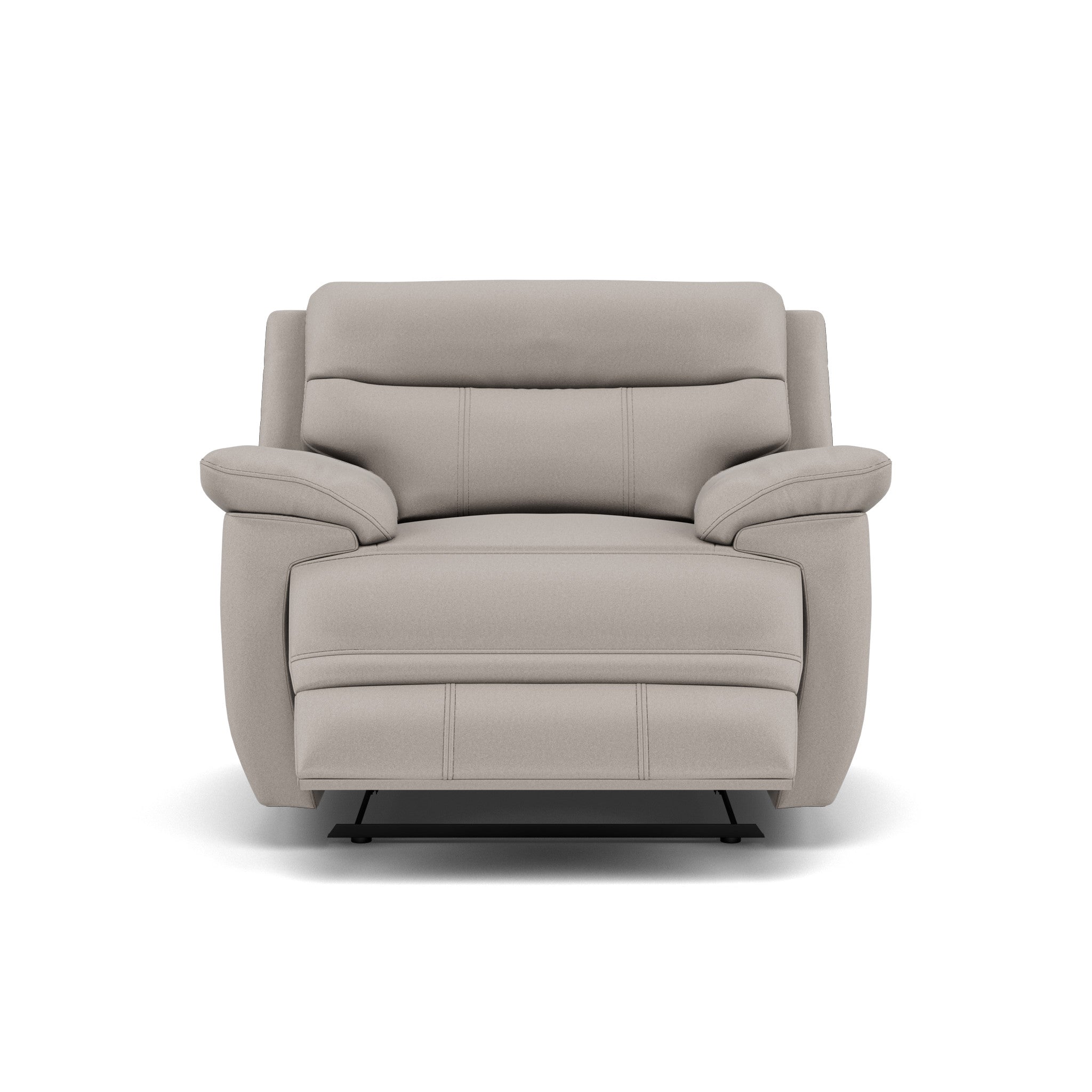 Tranquil Recliner Armchair - Manual Recliner Chair Fabric - Manual Recliner Sterling Home 1 BFA-MAD-02 SILVER GREY