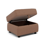Tranquil Storage Footstool - Storage Foostool Fabric Footstools Sterling Home 2