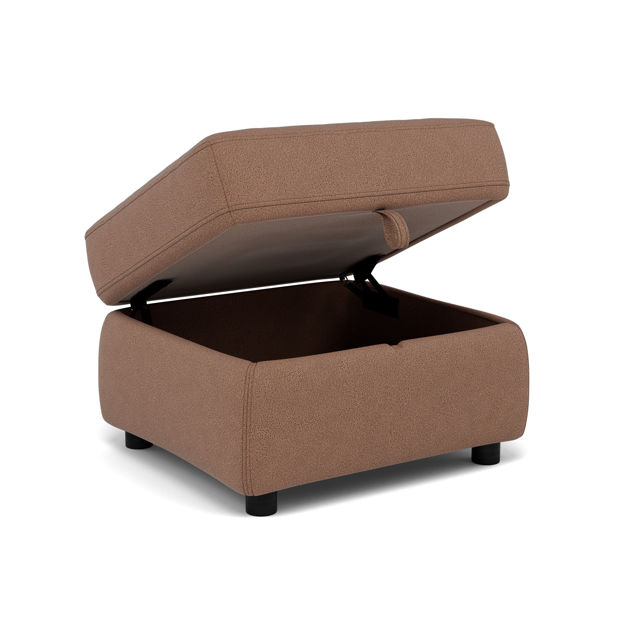 Tranquil Storage Footstool - Storage Foostool Fabric Footstools Sterling Home 2
