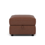 Tranquil Storage Footstool - Storage Foostool Fabric Footstools Sterling Home 6 BFA-BLJ-05 HAZELNUT