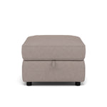 Tranquil Storage Footstool - Storage Foostool Fabric Footstools Sterling Home 7 BFA-BLJ-22 DOVE GREY