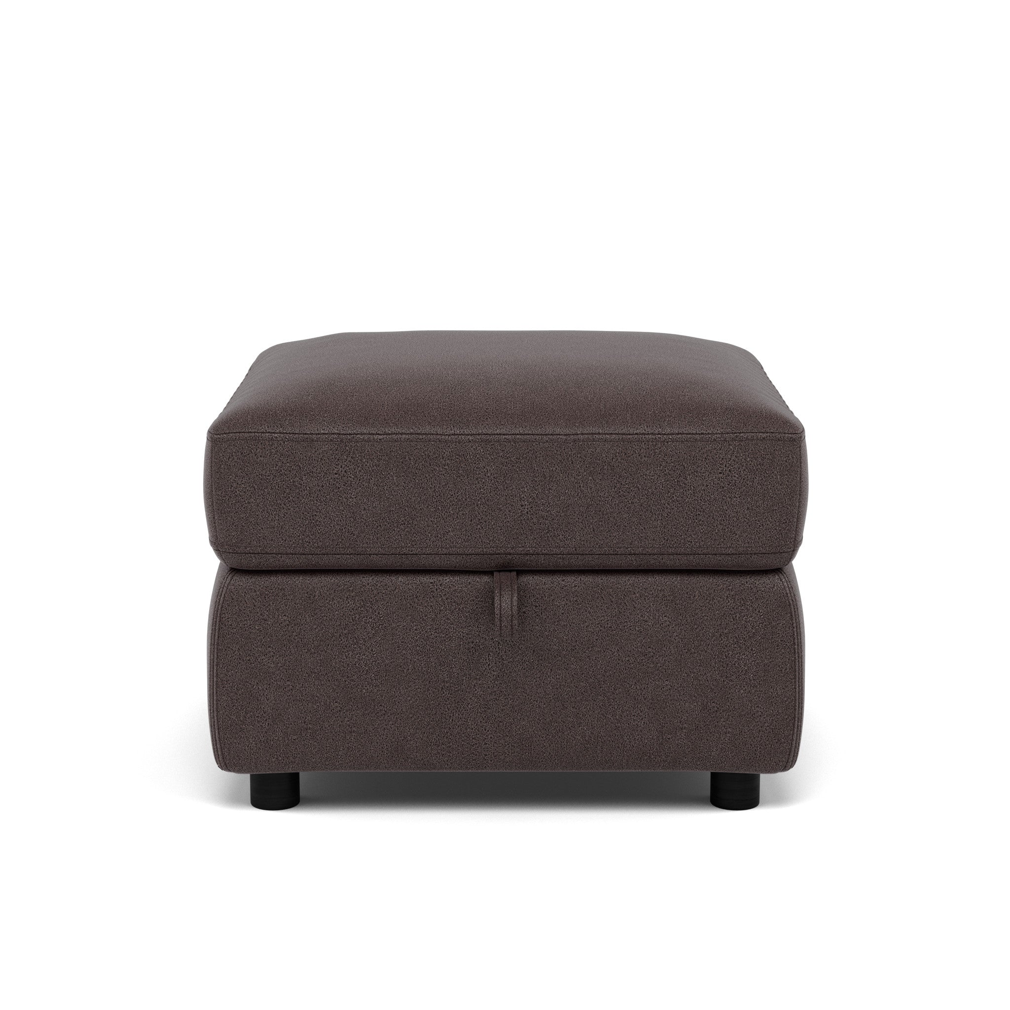 Tranquil Storage Footstool - Storage Foostool Fabric Footstools Sterling Home 8 BFA-BLJ-946 SILVER GREY