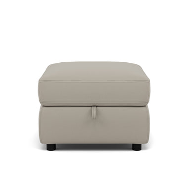 Tranquil Storage Footstool - Storage Foostool Cat BX Footstools Sterling Home 3 BXS-946B FEATHER GREY
