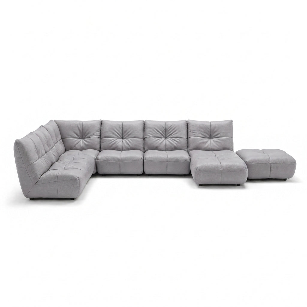 Comet Corner Sofa - Combination 1 - Corner Sofa Group With Footstool Fabric